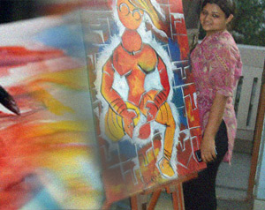 Artist Deekhsa Bhardwaj