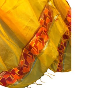 Hand Painting on Chanderi Silk Dupatta