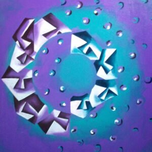 Hide ‘n’ seek -12 | 24″x 24 ” | Acrylic On Canvas