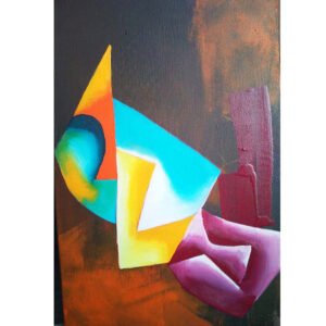 Hide ‘n’ seek -13  | 12″x 18 ” | Acrylic On Canvas