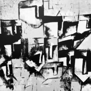 Hide ‘n’ seek -15 | 36" x 36" | Acrylic On Canvas