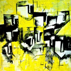 Hide ‘n’ seek -3  | 36″x 36 ” | Acrylic On Canvas