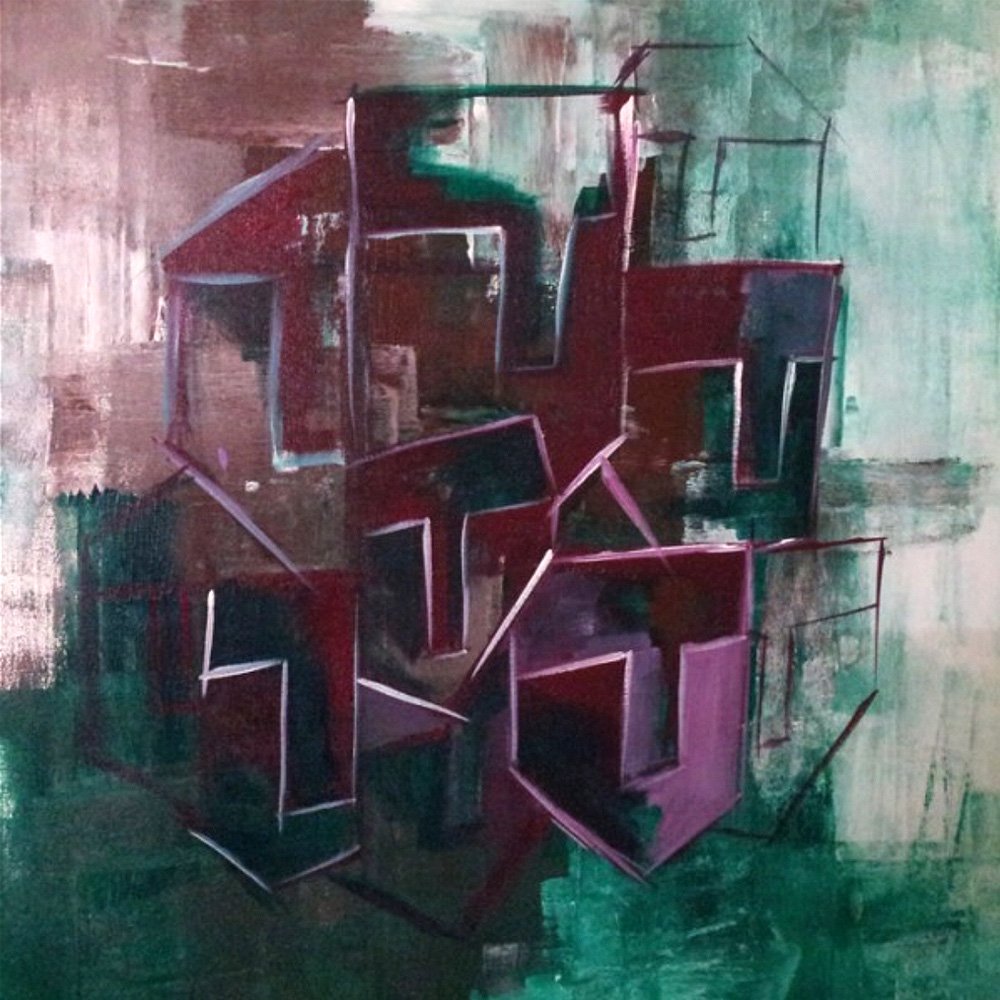 Hide ‘n’ seek -8 | 24″x 24 ” | Acrylic On Canvas