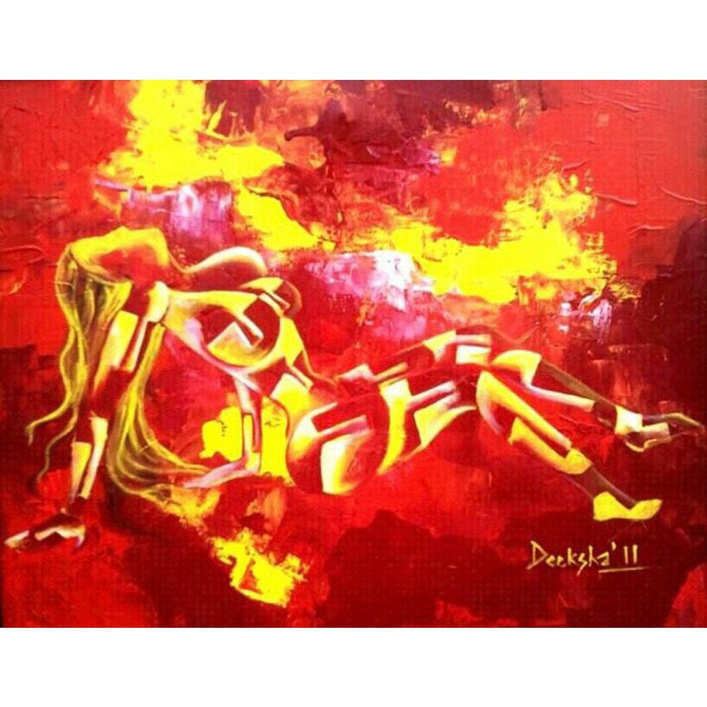 Let ‘Me’ Rest |  16" x 20" | Acrylic On Canvas