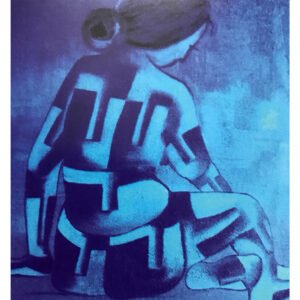 Wait-2 |  24" x 24" | Acrylic On Canvas