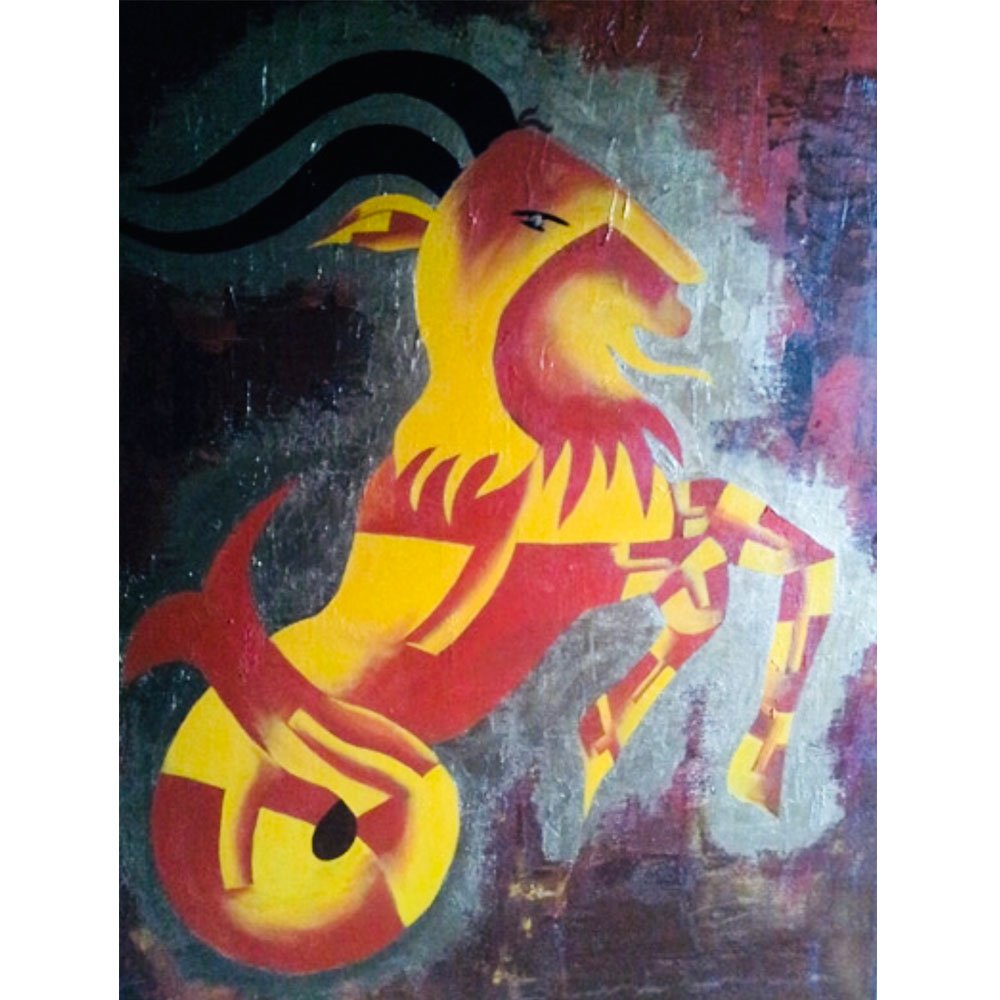 Capricorn | 30” x 40” | Acrylic On Canvas