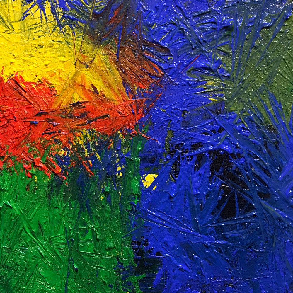 Abstract Collection 11 | 24″x 24 ” | Acrylic On Canvas